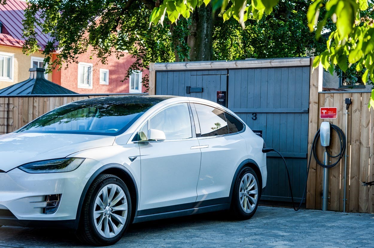 Elbil Stenhuset i Varberg