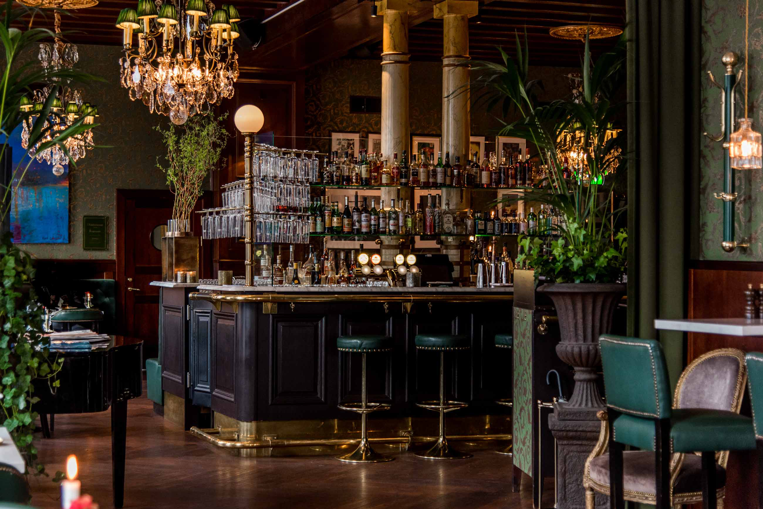 restaurang och bar på hotell eggers i göteborg