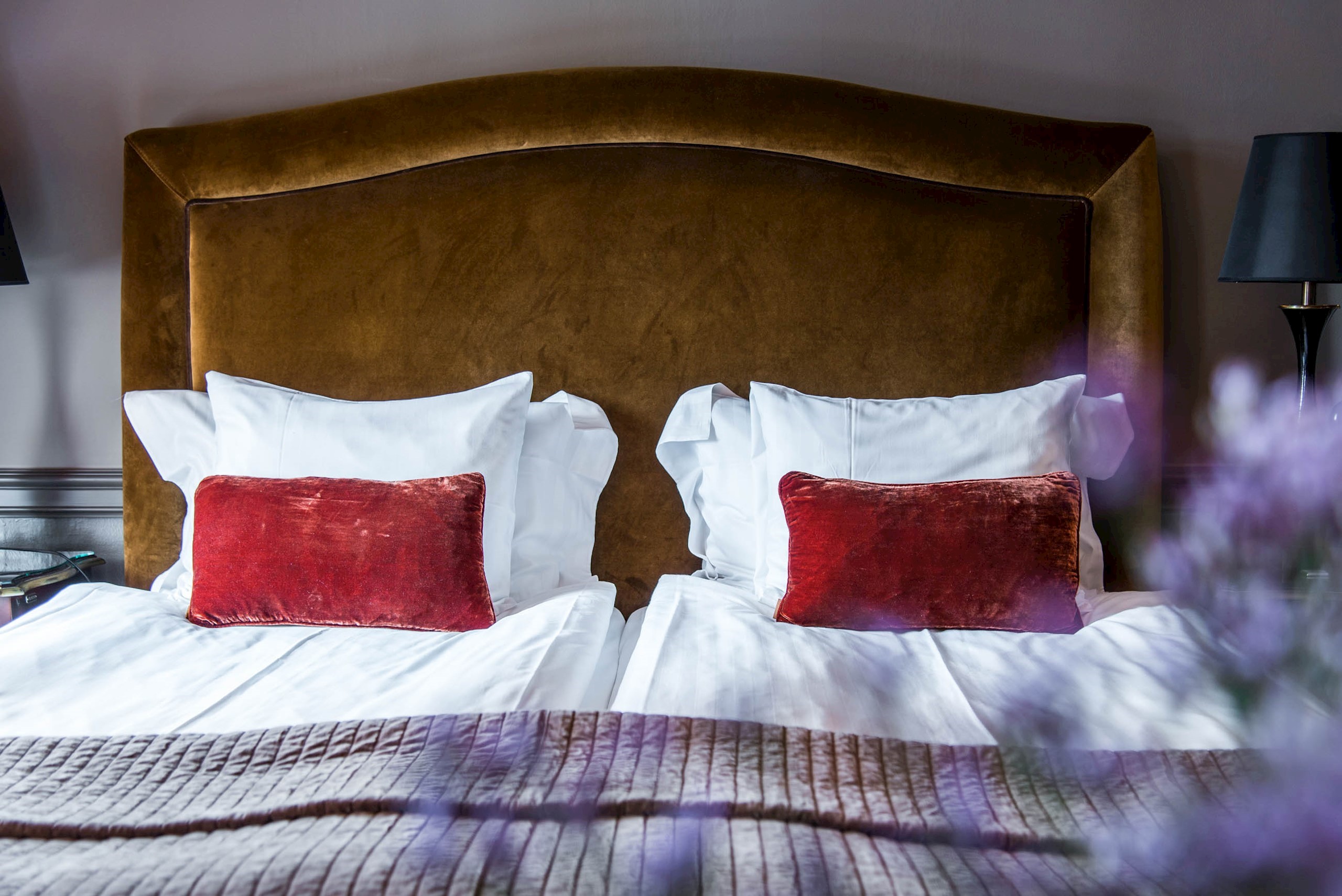 dubbelrum superior med balkong på eggers hotell i göteborg