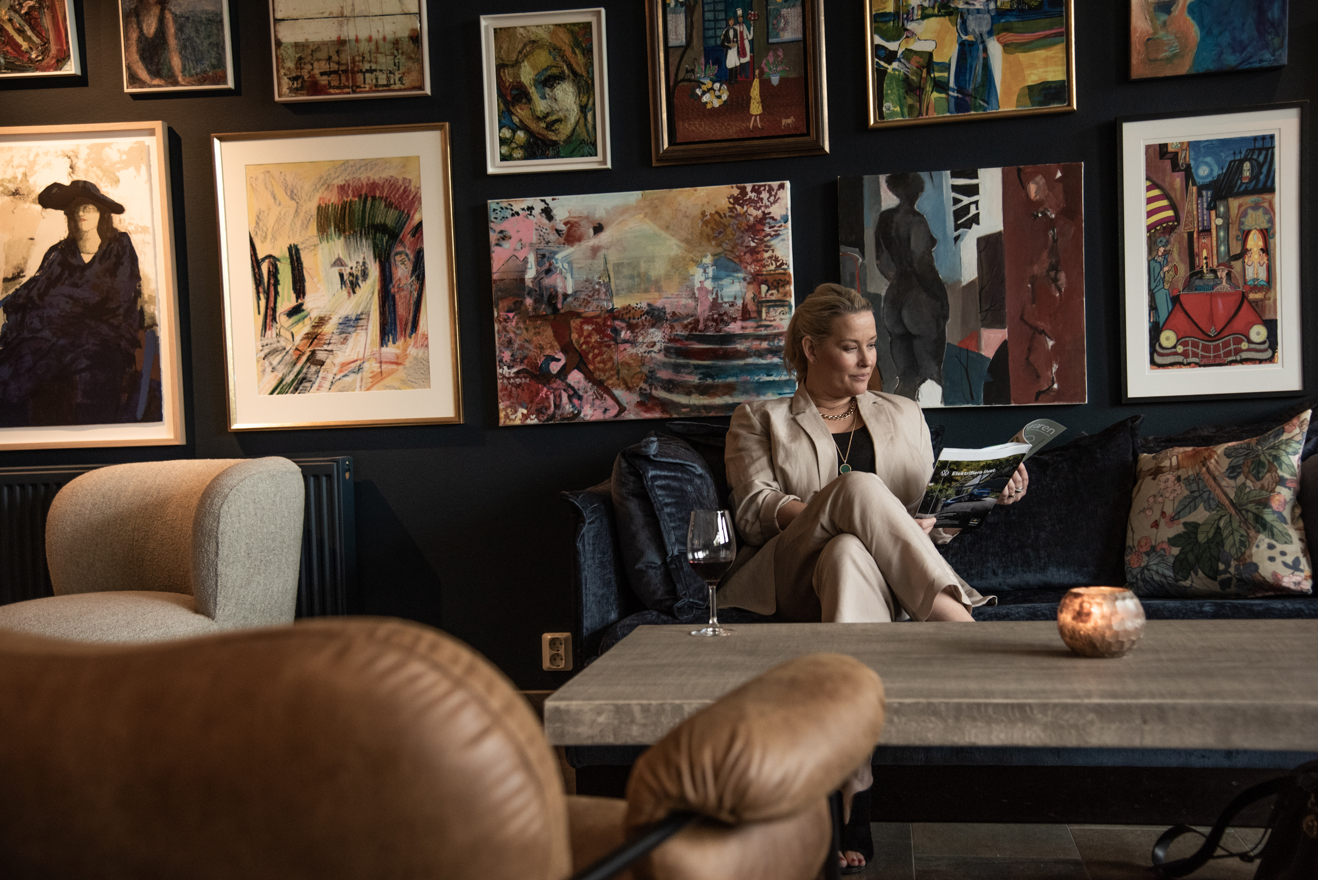 Lobbyn på Arken Hotel & Art Garden Spa